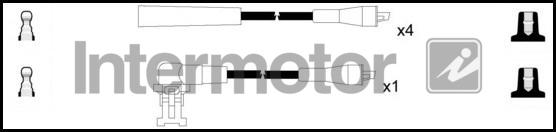 INTERMOTOR 73799 - Комплект проводів запалювання autozip.com.ua