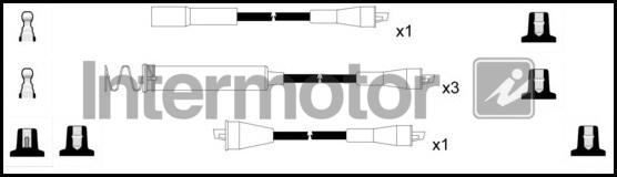 INTERMOTOR 73790 - Комплект проводів запалювання autozip.com.ua