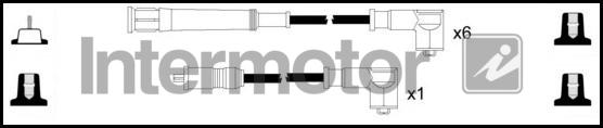 INTERMOTOR 73797 - Комплект проводів запалювання autozip.com.ua