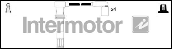 INTERMOTOR 73751 - Комплект проводів запалювання autozip.com.ua