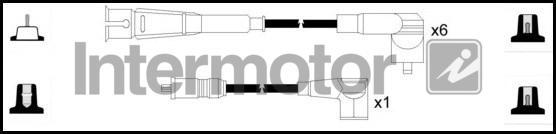 INTERMOTOR 73769 - Комплект проводів запалювання autozip.com.ua