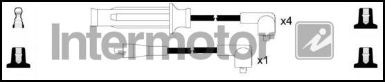 INTERMOTOR 73710 - Комплект проводів запалювання autozip.com.ua