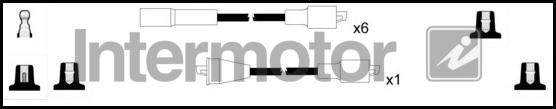 INTERMOTOR 73782 - Комплект проводів запалювання autozip.com.ua