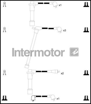 INTERMOTOR 73729 - Комплект проводів запалювання autozip.com.ua