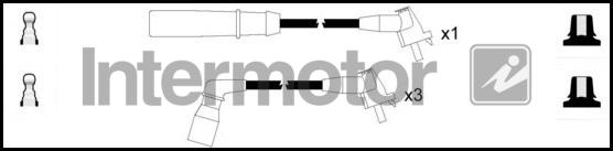 INTERMOTOR 73725 - Комплект проводів запалювання autozip.com.ua