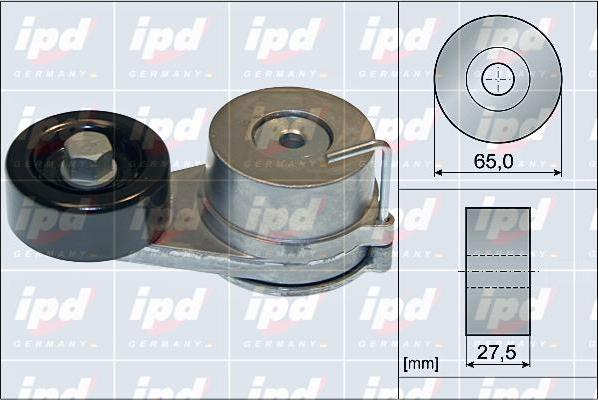 IPD 15-4078 - Натягувач ременя, клинові зуб. autozip.com.ua