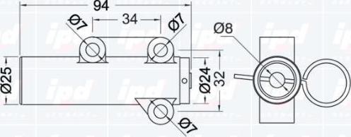 IPD 13-0262 - Успокоитель, зубчастий ремінь autozip.com.ua