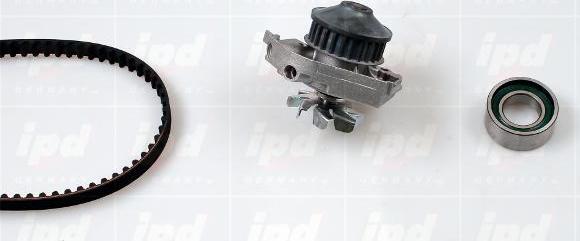 IPD K62031 - Водяний насос + комплект зубчатого ременя autozip.com.ua