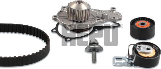 IPD K62142 - Водяний насос + комплект зубчатого ременя autozip.com.ua