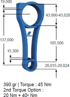 IPSA CO009200 - Шатун autozip.com.ua