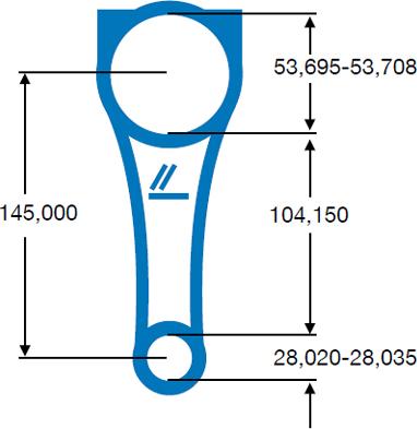 IPSA CO004900 - Шатун autozip.com.ua