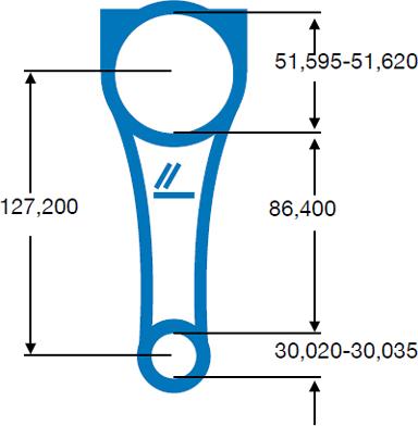 IPSA CO006900 - Шатун autozip.com.ua