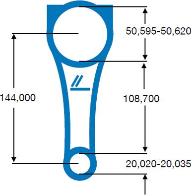 IPSA CO002500 - Шатун autozip.com.ua