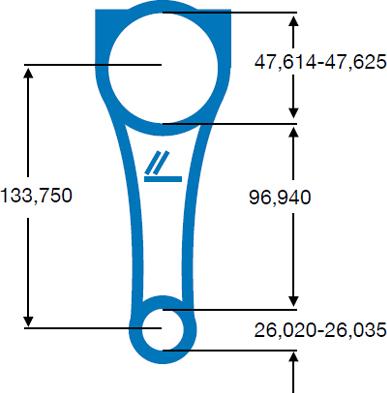 IPSA CO002000 - Шатун autozip.com.ua