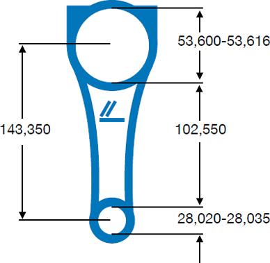 IPSA CO007800 - Шатун autozip.com.ua