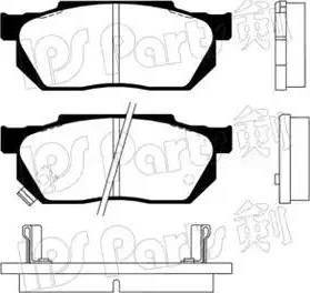 IPS Parts IBD-1419 - Гальмівні колодки, дискові гальма autozip.com.ua