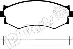 IPS Parts IBD-1144 - Гальмівні колодки, дискові гальма autozip.com.ua