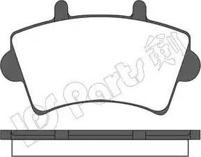 IPS Parts IBD-1171 - Гальмівні колодки, дискові гальма autozip.com.ua