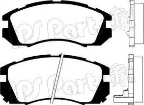 IPS Parts IBD-1705 - Гальмівні колодки, дискові гальма autozip.com.ua