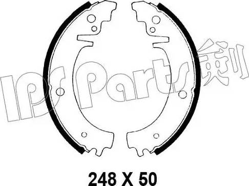 IPS Parts IBL-4000 - Гальмівні колодки autozip.com.ua