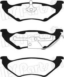 IPS Parts IBR-1994 - Гальмівні колодки, дискові гальма autozip.com.ua