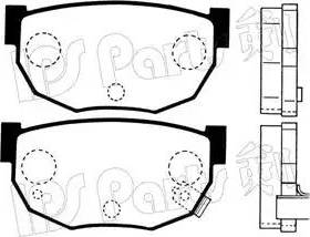 IPS Parts IBR-1122 - Гальмівні колодки, дискові гальма autozip.com.ua