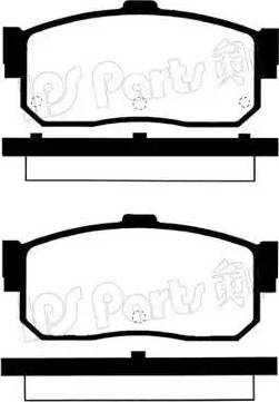 IPS Parts IBR-1127 - Гальмівні колодки, дискові гальма autozip.com.ua