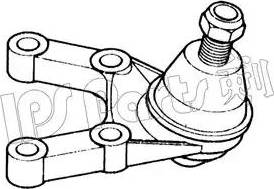 IPS Parts IJO-10523R - Шарова опора, несучий / направляючий шарнір autozip.com.ua