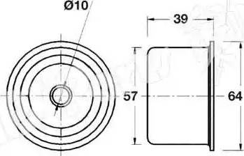 IPS Parts ITB-6529 - Натягувач, зубчастий ремінь autozip.com.ua