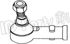 IPS Parts ITR-10081 - Наконечник рульової тяги, кульовий шарнір autozip.com.ua