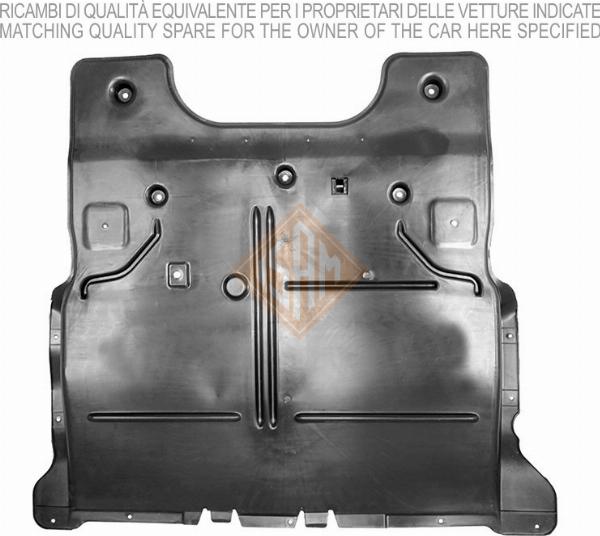 I.S.A.M. 0951770 - Кожух двигуна autozip.com.ua