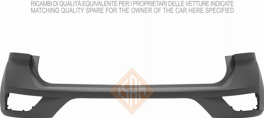 I.S.A.M. 0953123 - Буфер, бампер autozip.com.ua