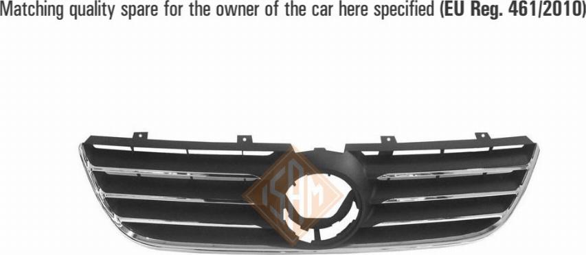 I.S.A.M. 0904510 - Решітка радіатора autozip.com.ua
