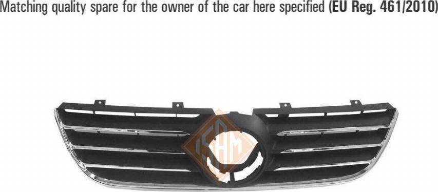 I.S.A.M. 0904511 - Решітка радіатора autozip.com.ua