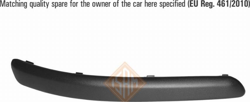 I.S.A.M. 0904711 - Облицювання / захисна накладка, буфер autozip.com.ua