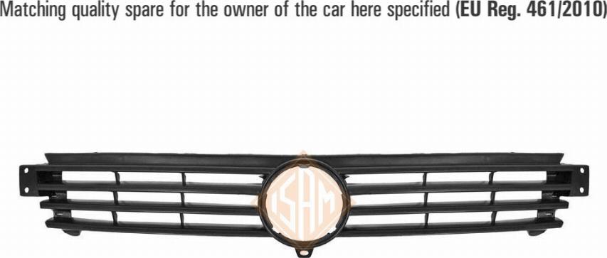 I.S.A.M. 0915510 - Решітка радіатора autozip.com.ua
