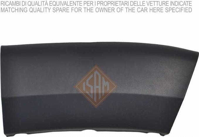 I.S.A.M. 0133913 - Облицювання / захисна накладка, крило autozip.com.ua