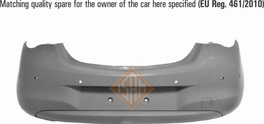 I.S.A.M. 0745127 - Буфер, бампер autozip.com.ua