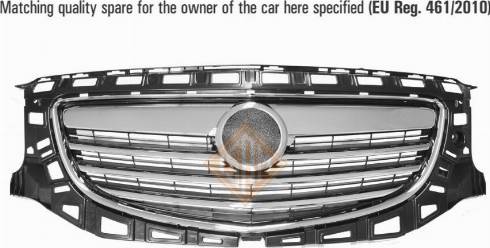 I.S.A.M. 0734510 - Решітка радіатора autozip.com.ua