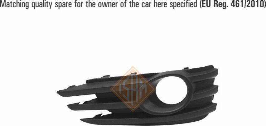 I.S.A.M. 0730719 - Решітка вентилятора, буфер autozip.com.ua