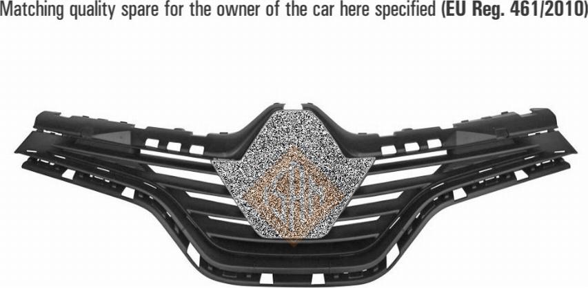 I.S.A.M. 1445510 - Решітка радіатора autozip.com.ua