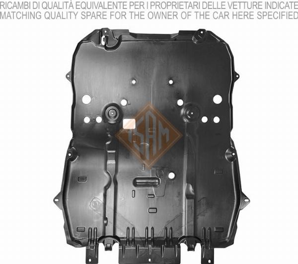I.S.A.M. 1555770 - Кожух двигуна autozip.com.ua