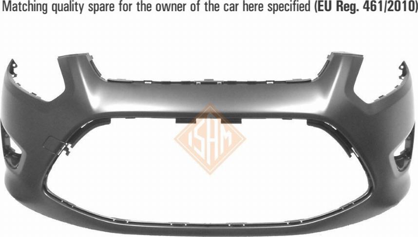 I.S.A.M. 1043111 - Буфер, бампер autozip.com.ua