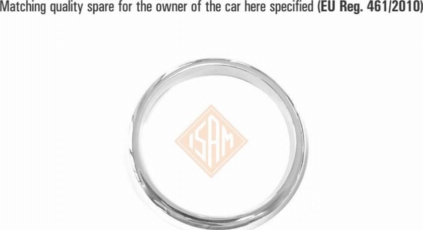 I.S.A.M. 1047830 - Рама, протитуманні фари autozip.com.ua
