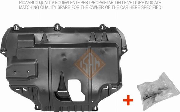 I.S.A.M. 1004770 - Кожух двигуна autozip.com.ua