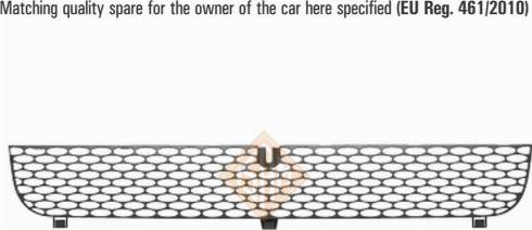 I.S.A.M. 1006510 - Решітка радіатора autozip.com.ua