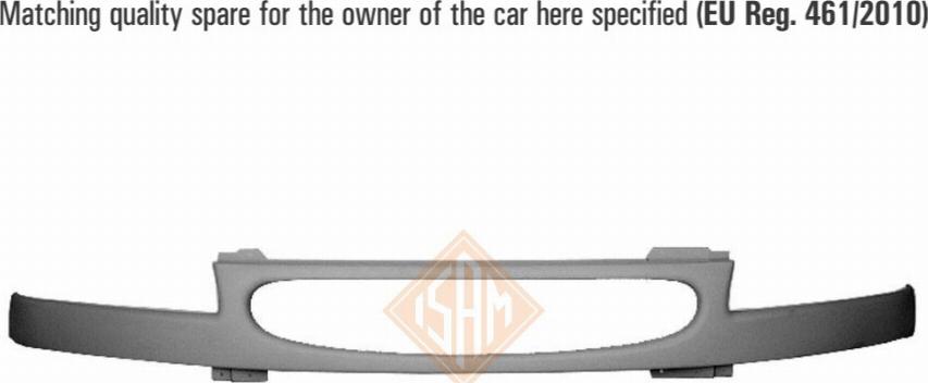 I.S.A.M. 1029510 - Решітка радіатора autozip.com.ua