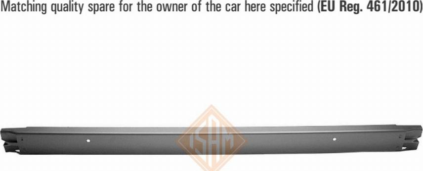 I.S.A.M. 1023023 - Буфер, бампер autozip.com.ua