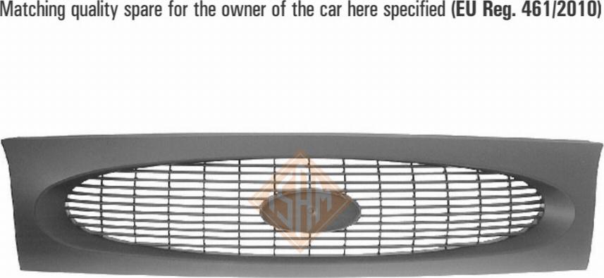 I.S.A.M. 1027510 - Решітка радіатора autozip.com.ua