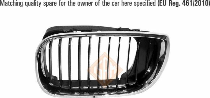 I.S.A.M. 1101512 - Решітка радіатора autozip.com.ua